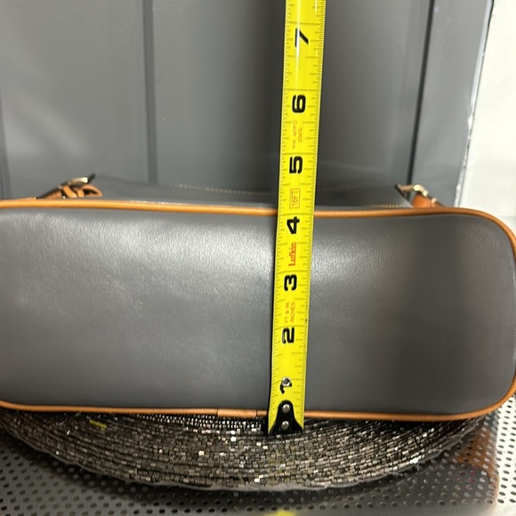 Dooney & Burke Slate Grey Crossbody Bag - Picture 8 of 13